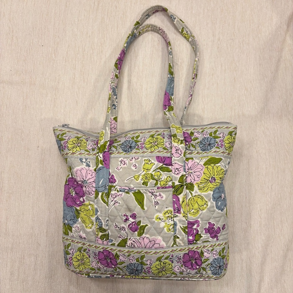 Vera Bradley Watercolor Tote Bag